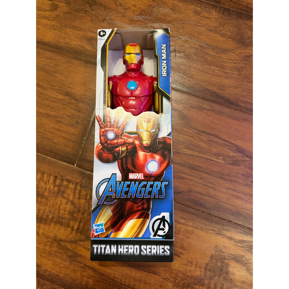 Hasbro Iron Man Action Figure Kids Red New Marvel Avengers Titan Hero
